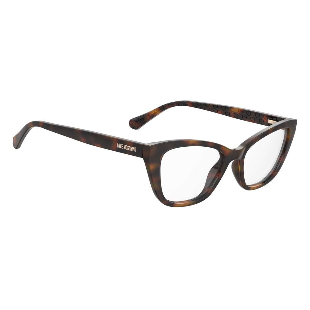 Love Moschino Brown Cellulose Propionate Glasses