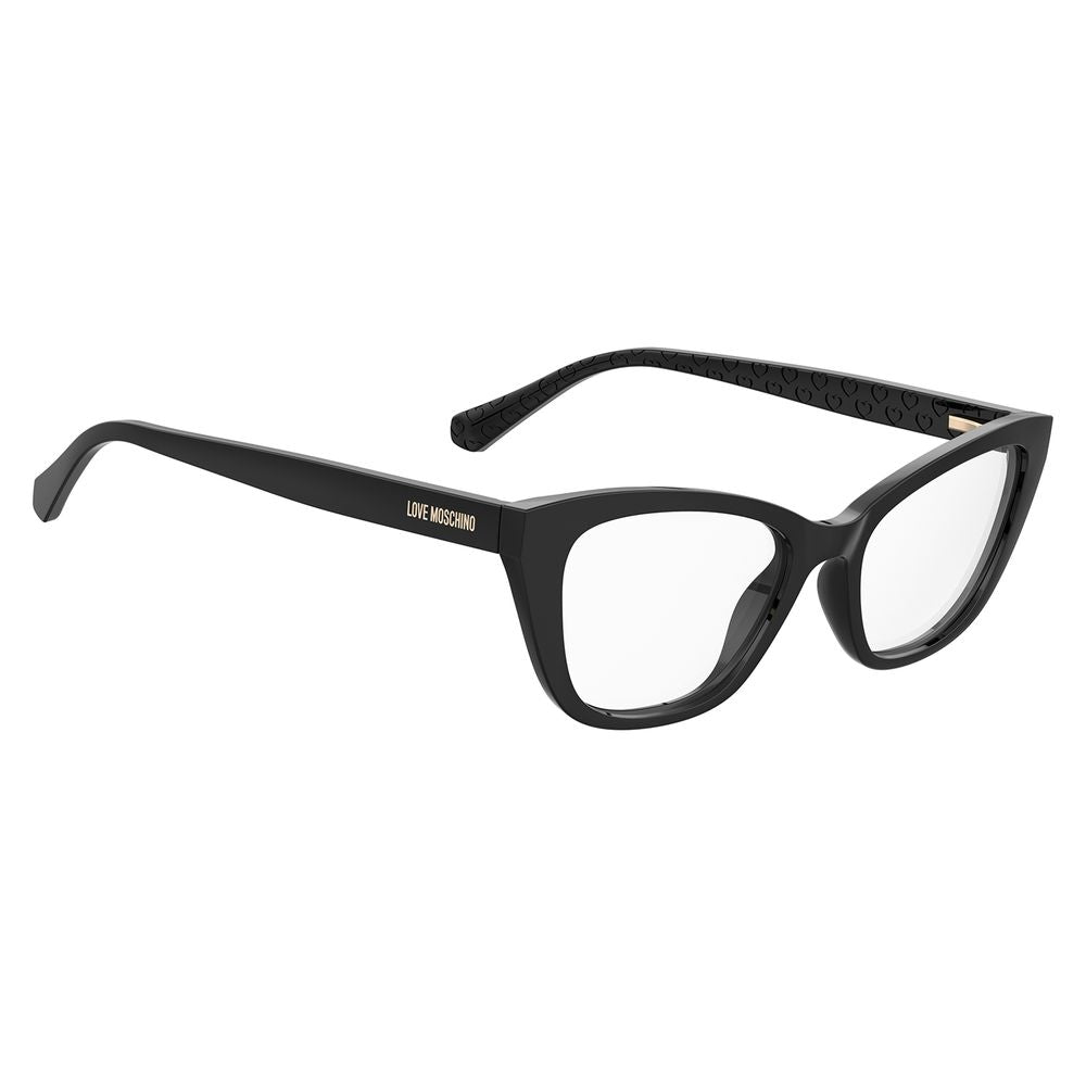 Love Moschino Black Cellulose Propionate Eyeglasses (Frame)