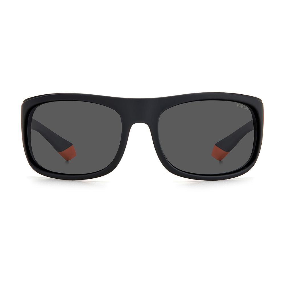 Polaroid Schwarze Sonnenbrille aus Gummi
