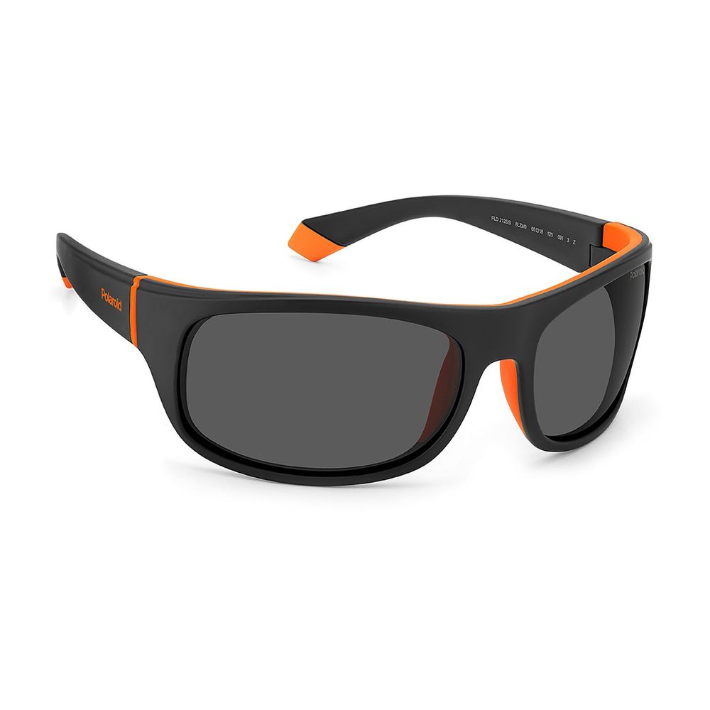 Polaroid Schwarze Sonnenbrille aus Gummi