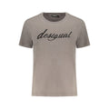 Desigual Women's Grey Cotton T-Shirt