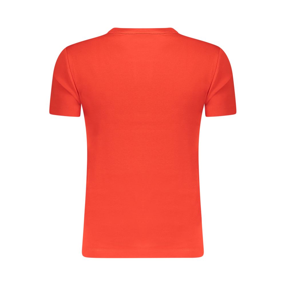Desigual Rosso Baumwoll-T-Shirt für Damen