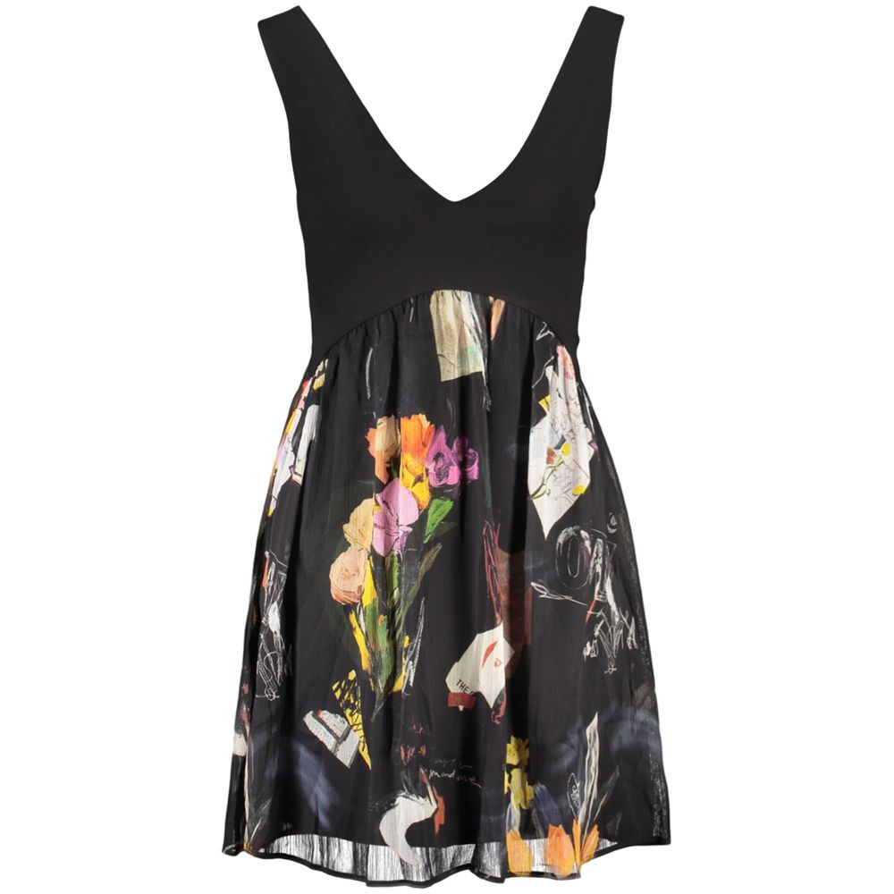 Desigual Black Women's Polyester Dress