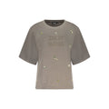 Desigual Grigio Baumwoll-Sweatshirt für Damen