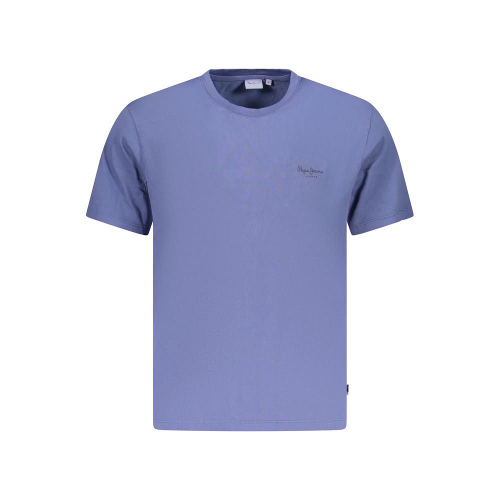 Men's Pepe Jeans Blue Cotton T-Shirt
