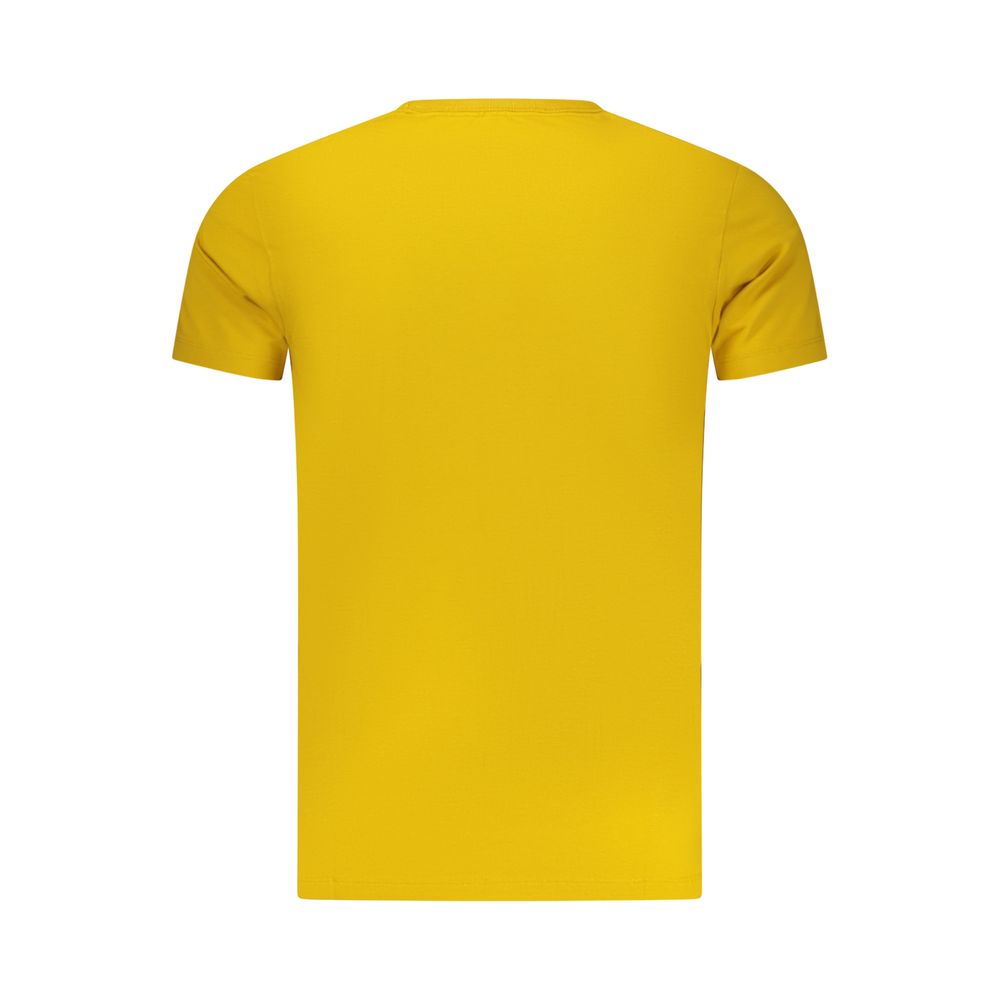 Pepe Jeans Gelbes Baumwoll-T-Shirt für Herren