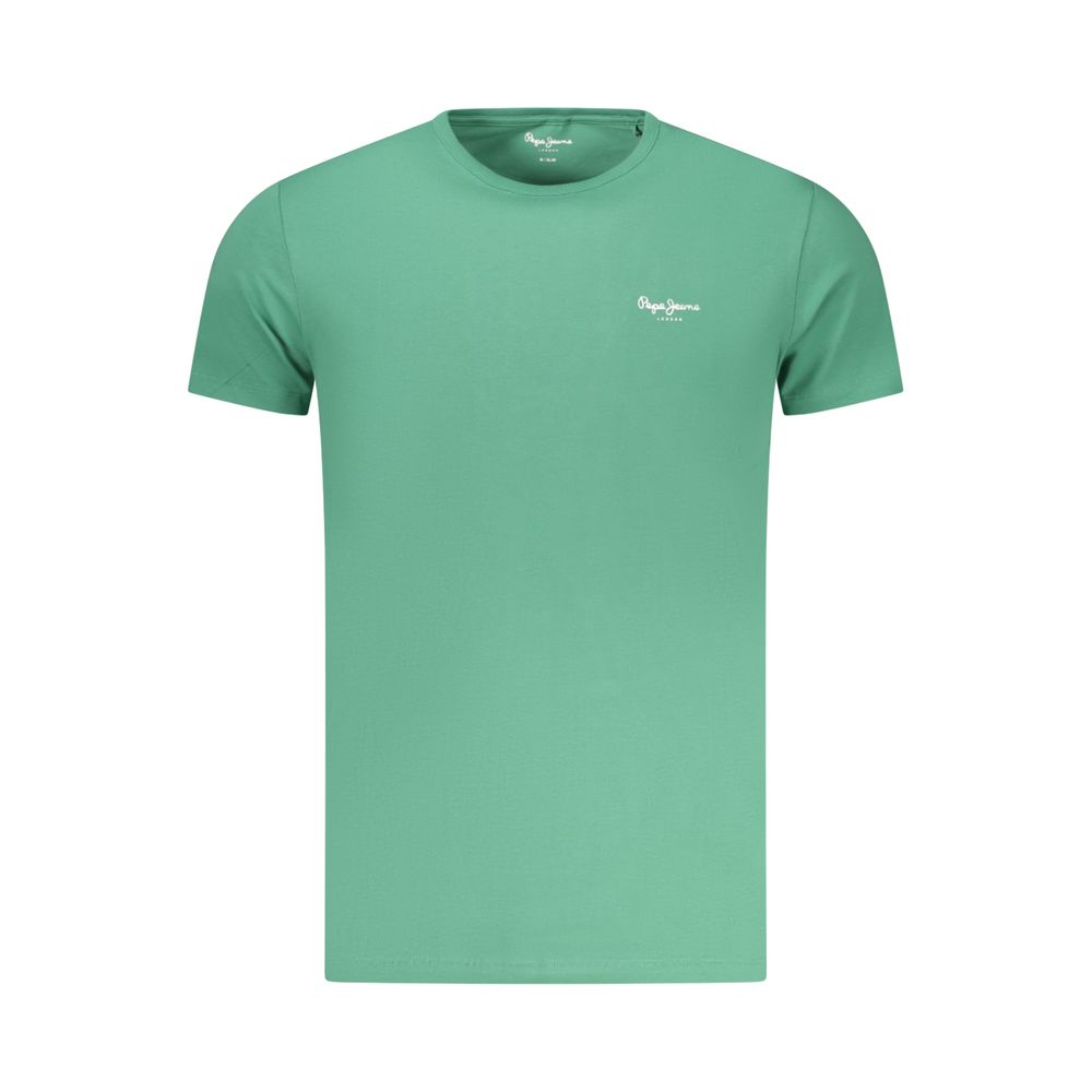 Pepe Jeans Herren-T-Shirt aus Verde-Baumwolle