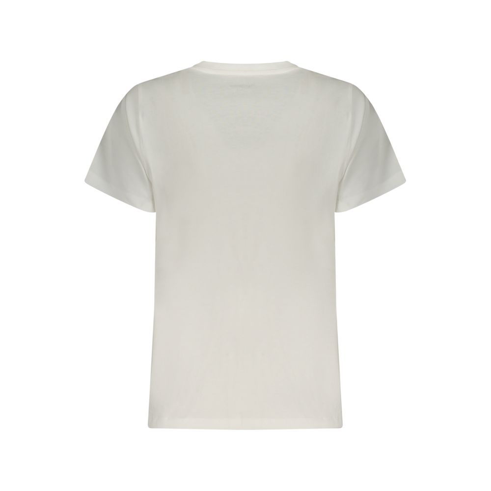 Pepe Jeans Weißes Baumwoll-T-Shirt