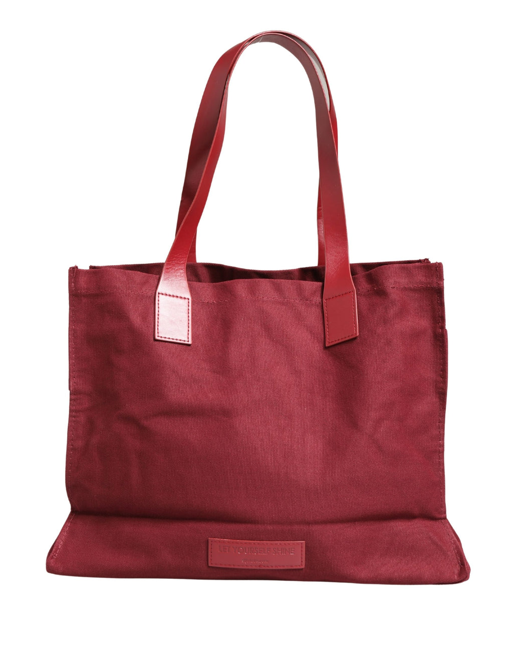 SIF JAKOBS Burgunderfarbene Baumwoll-Canvas-Shopping-Tote für Damen, Schmucktasche