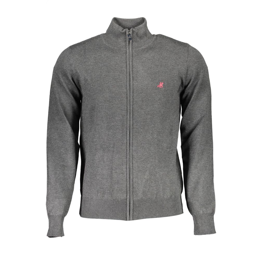 U.S. Grand Grigio Viscosa Herren Pullover