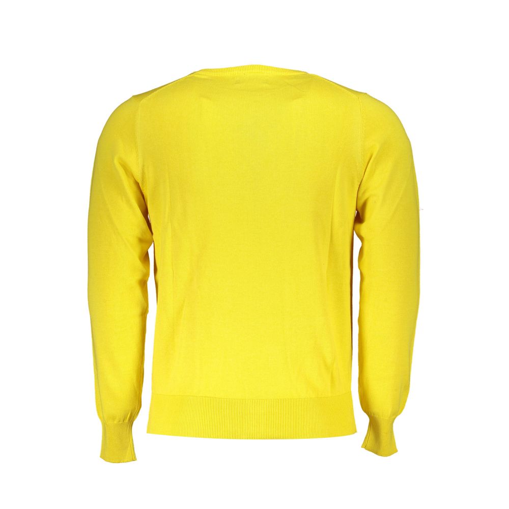 U.S. Grand Giallo Baumwollpullover für Herren