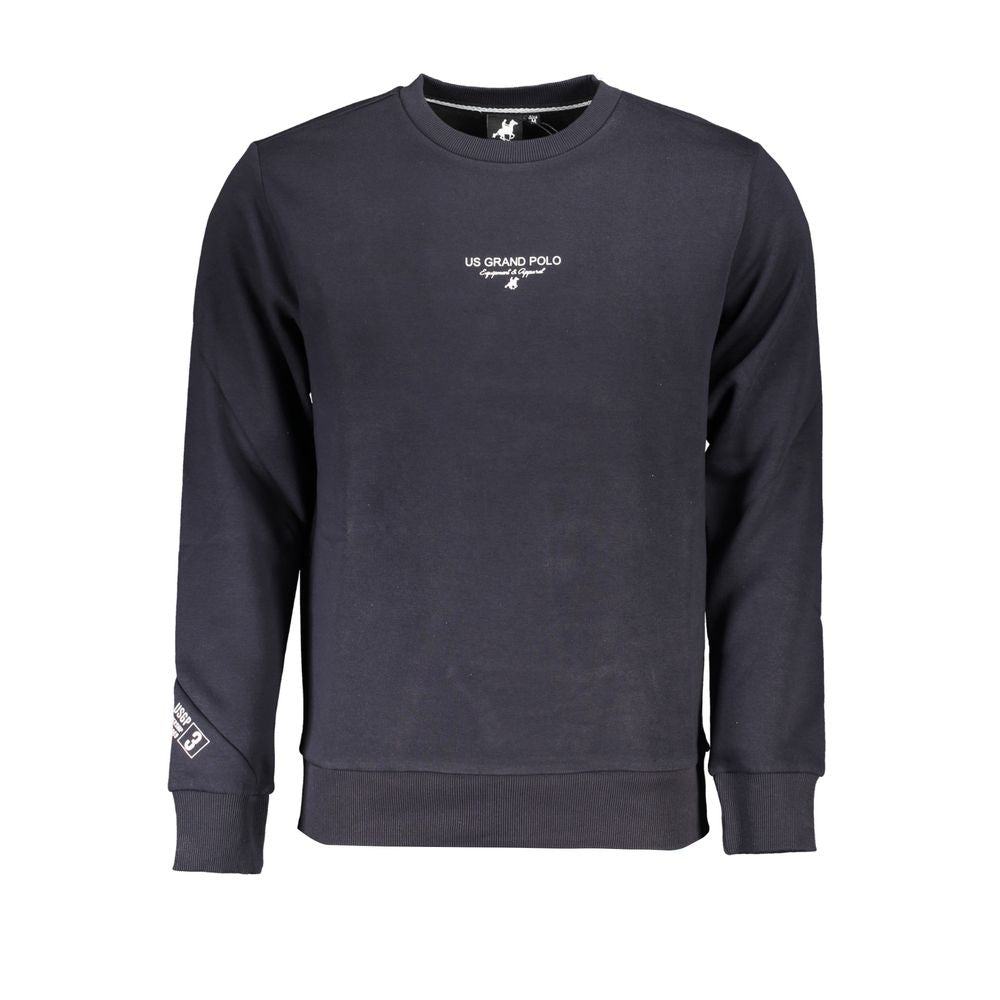 U.S. Grand Blaues Baumwoll-Sweatshirt für Herren