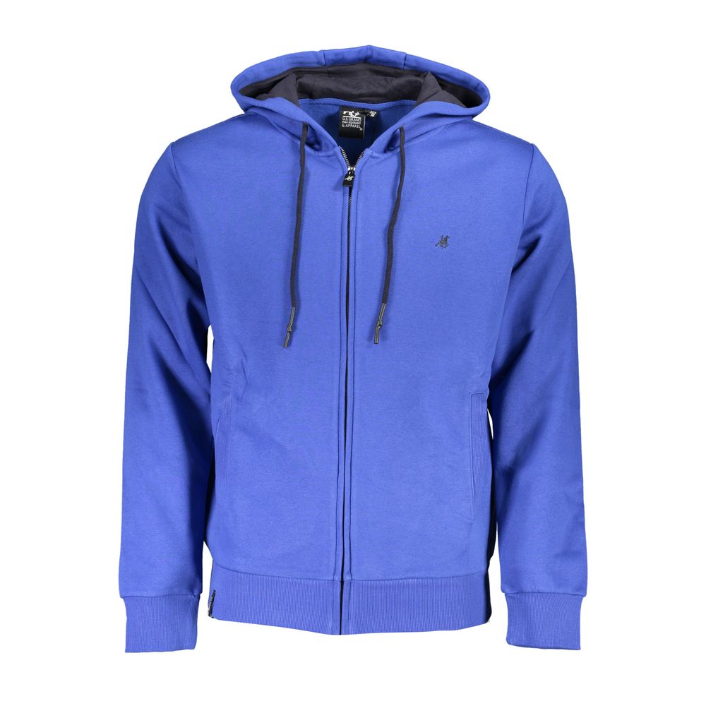 U.S. Grand Blue Men's Cotton Hoodie