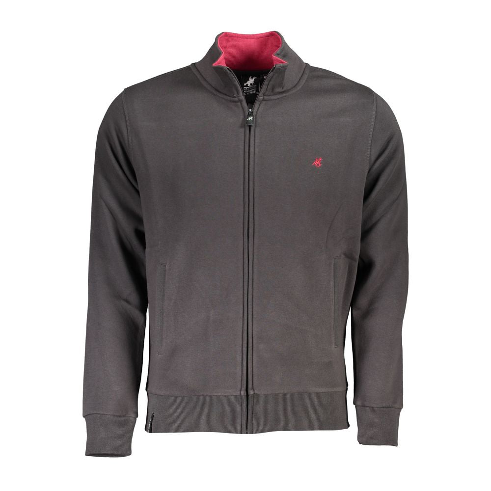 U.S. Grand Grigio Baumwoll-Sweatshirt für Herren