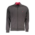 U.S. Grand Grigio Baumwoll-Sweatshirt für Herren