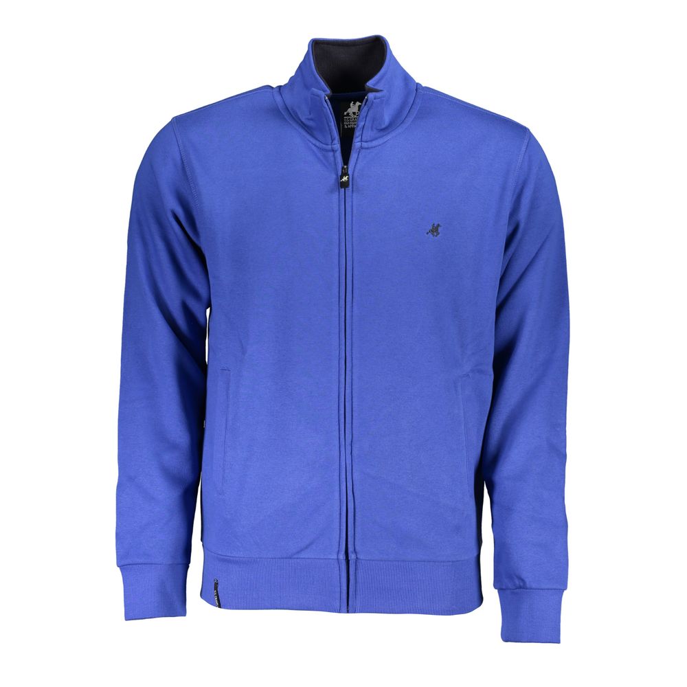 U.S. Grand Blauer Baumwoll-Sweatshirt für Herren