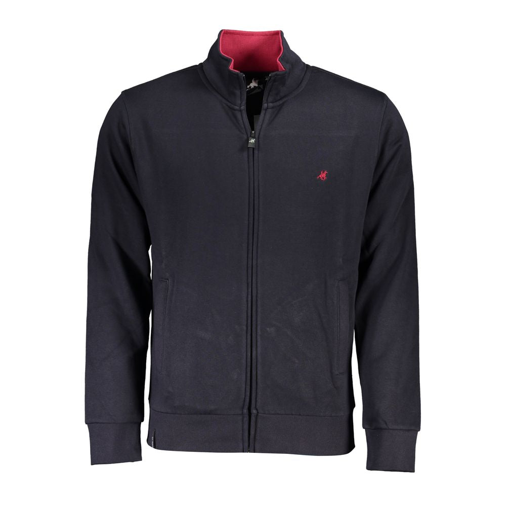 U.S. Grand Blauer Baumwoll-Sweatshirt