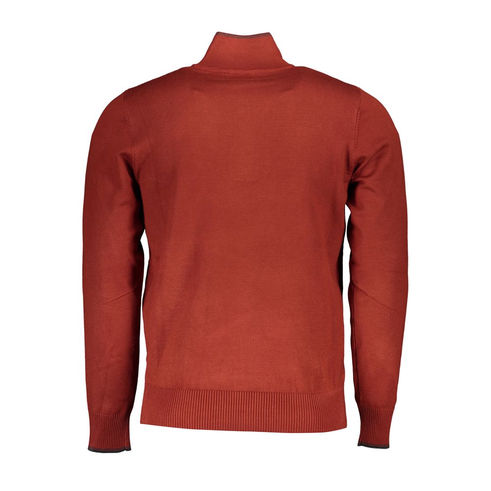 U.S. Grand Blauer Herrenpullover aus Viskose