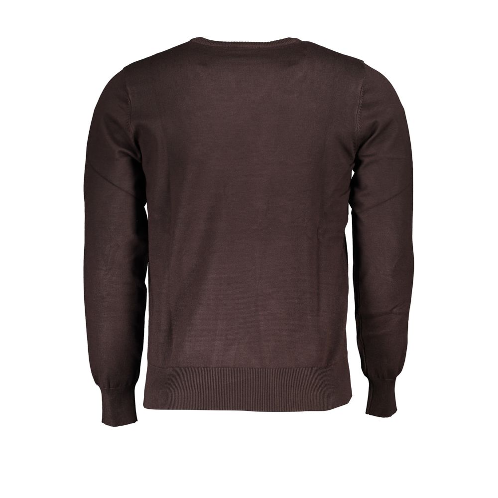 U.S. Grand Marrone Viscosa Herrenpullover
