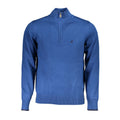 U.S. Grand Blauer Sweatshirt aus Nylon