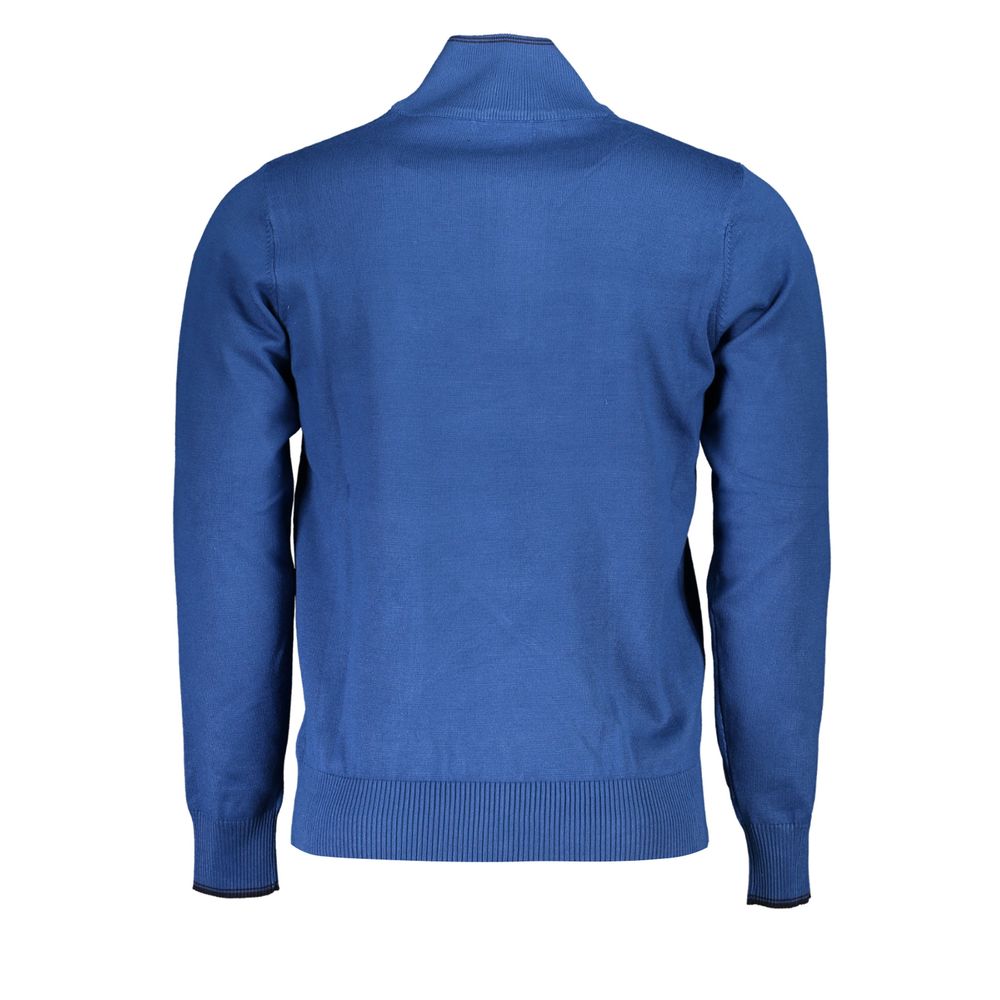 U.S. Grand Blauer Sweatshirt aus Nylon