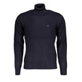U.S. Grand Blauer Herrenpullover aus Viskose