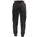 U.S. Grand Schwarze Baumwollhose für Herren