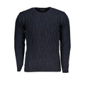 U.S. Grand Blue Men's Acrylic Sweater