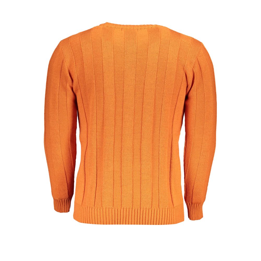 U.S. Grand Arancione Herrenpullover aus Acryl