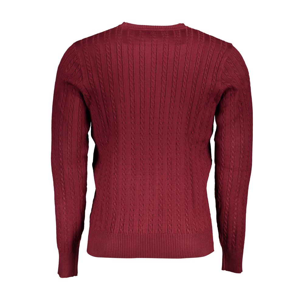 U.S. Grand Rotes Nylon-Sweatshirt