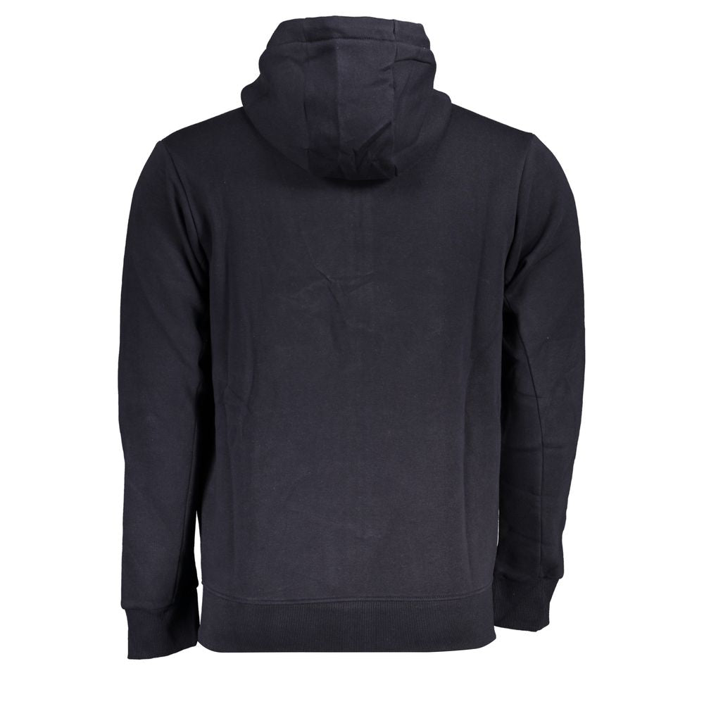 U.S. Grand Blauer Herren-Kapuzenpullover aus Baumwolle
