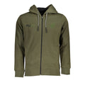 U.S. Grand Men's Hoodie in Verde Cotton