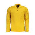 U.S. Grand Herren Poloshirt aus gelber Baumwolle