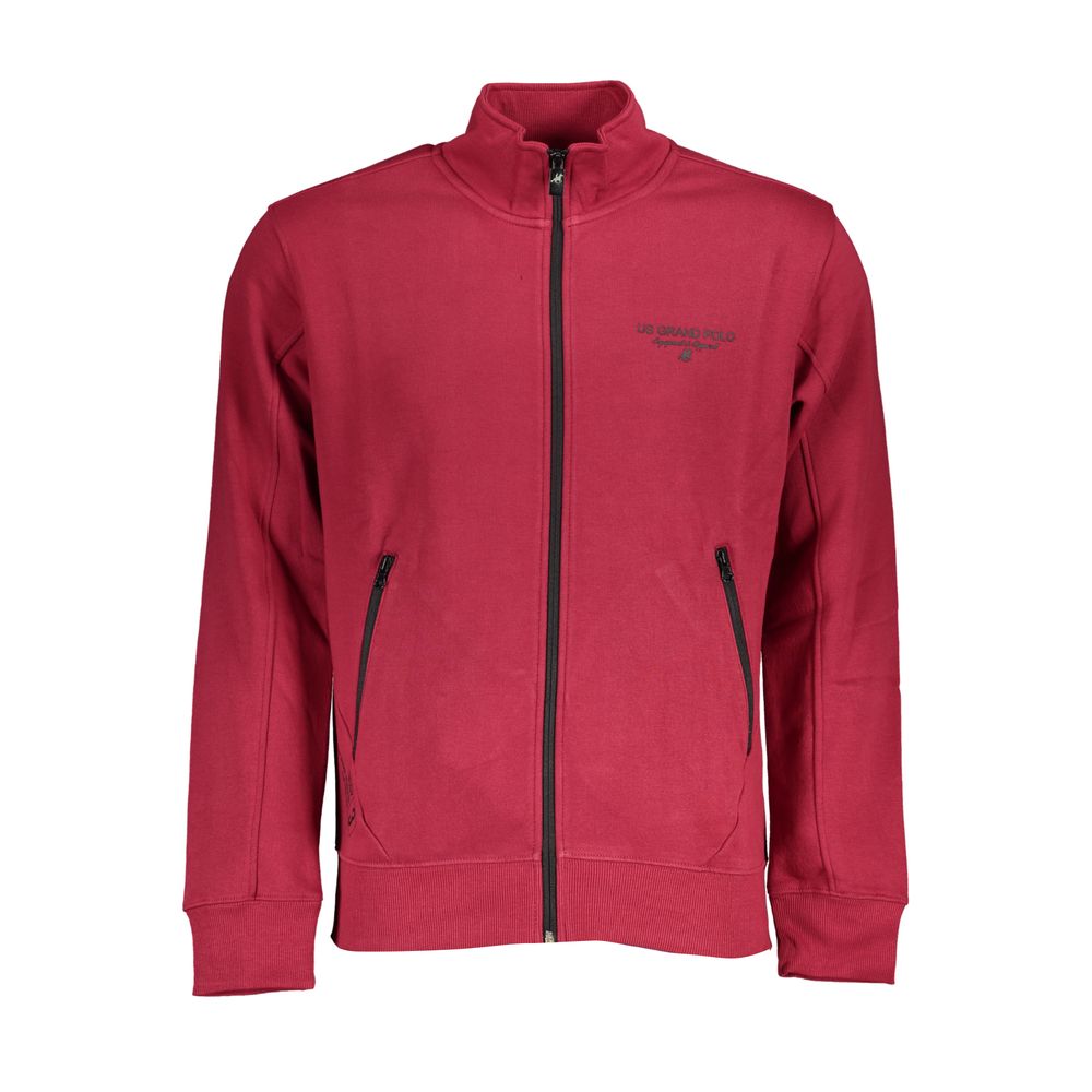 U.S. Grand Rotes Men's Cotton Sweatshirt