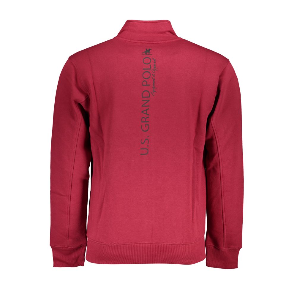 U.S. Grand Rotes Men's Cotton Sweatshirt