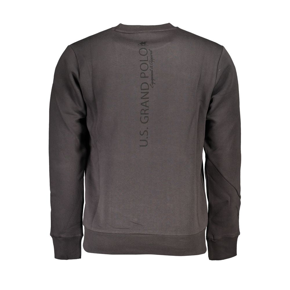 U.S. Grand Men's Grey Cotton Sweatshirt