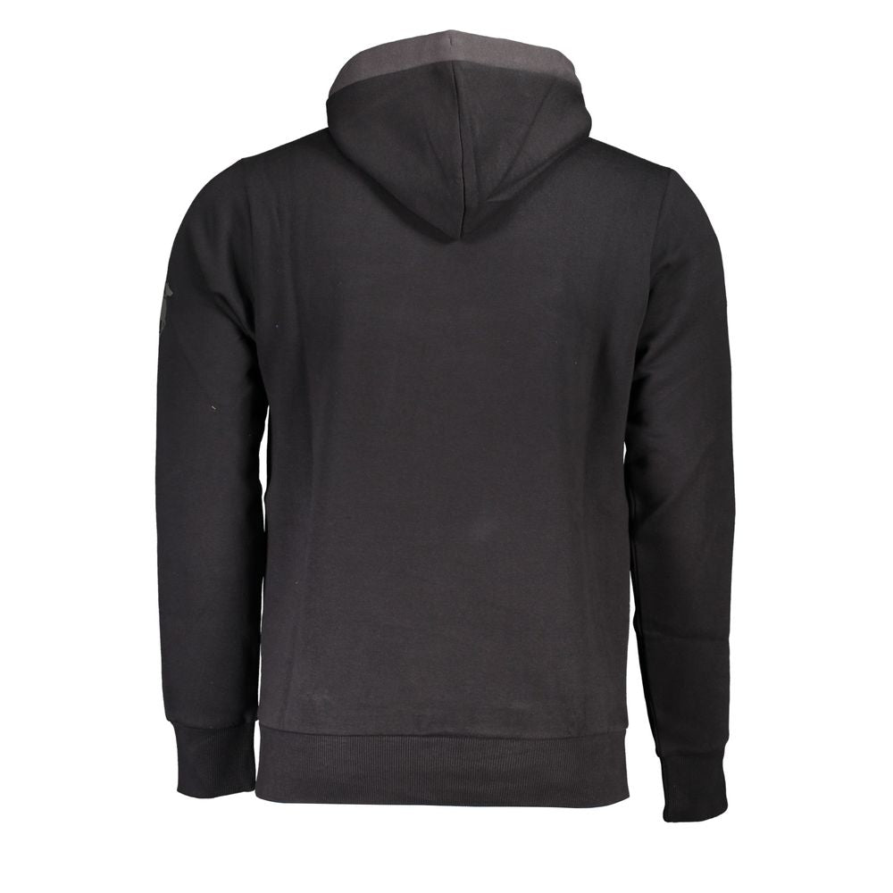 U.S. Grand Schwarzer Baumwoll-Sweatshirt
