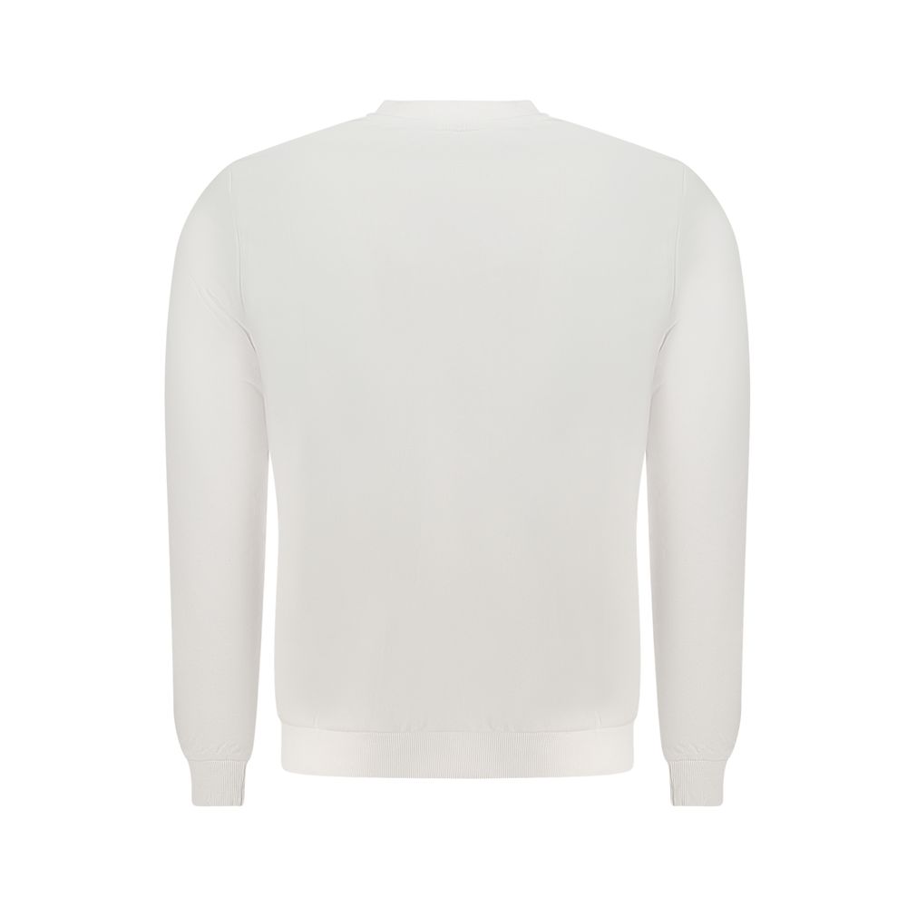 U.S. Grand Men's White Cotton Sweatshirt