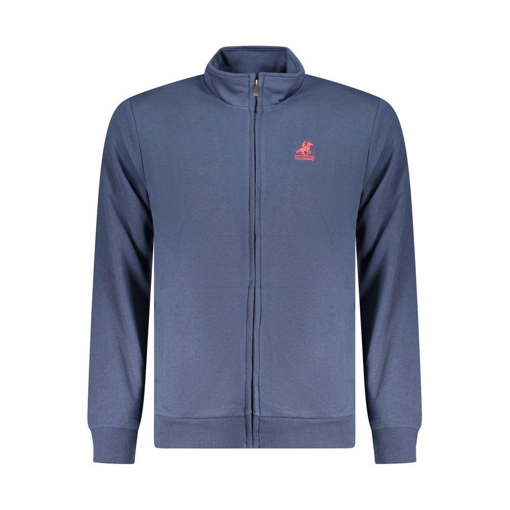 U.S. Grand Men's Blue Cotton Sweatshirt