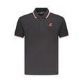 U.S. Grand Schwarzes Herren-Poloshirt aus Baumwolle