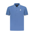 U.S. Grand Men's Blue Cotton Polo Shirt