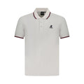 U.S. Grand Weißes Poloshirt aus Baumwolle für Herren