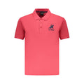 U.S. Grand Rotes Herren-Poloshirt aus Baumwolle