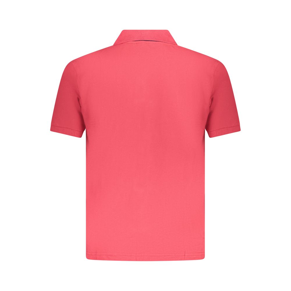 U.S. Grand Rotes Herren-Poloshirt aus Baumwolle
