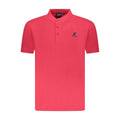 U.S. Grand Rotes Herren-Poloshirt aus Baumwolle