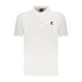 U.S. Grand Men's White Cotton Polo Shirt