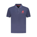 U.S. Grand Blu Cotton Herren Poloshirt