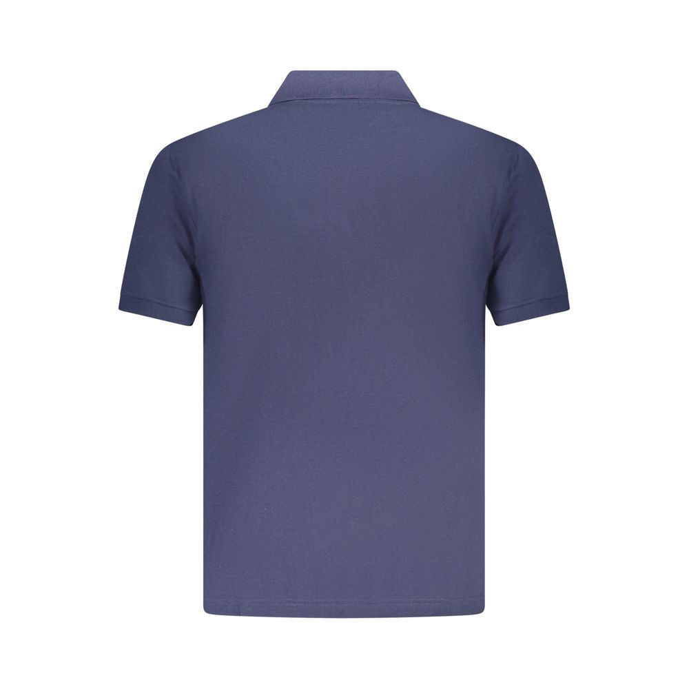 U.S. Grand Blu Cotton Herren Poloshirt