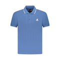 U.S. Grand Blaues Baumwoll-Poloshirt für Herren