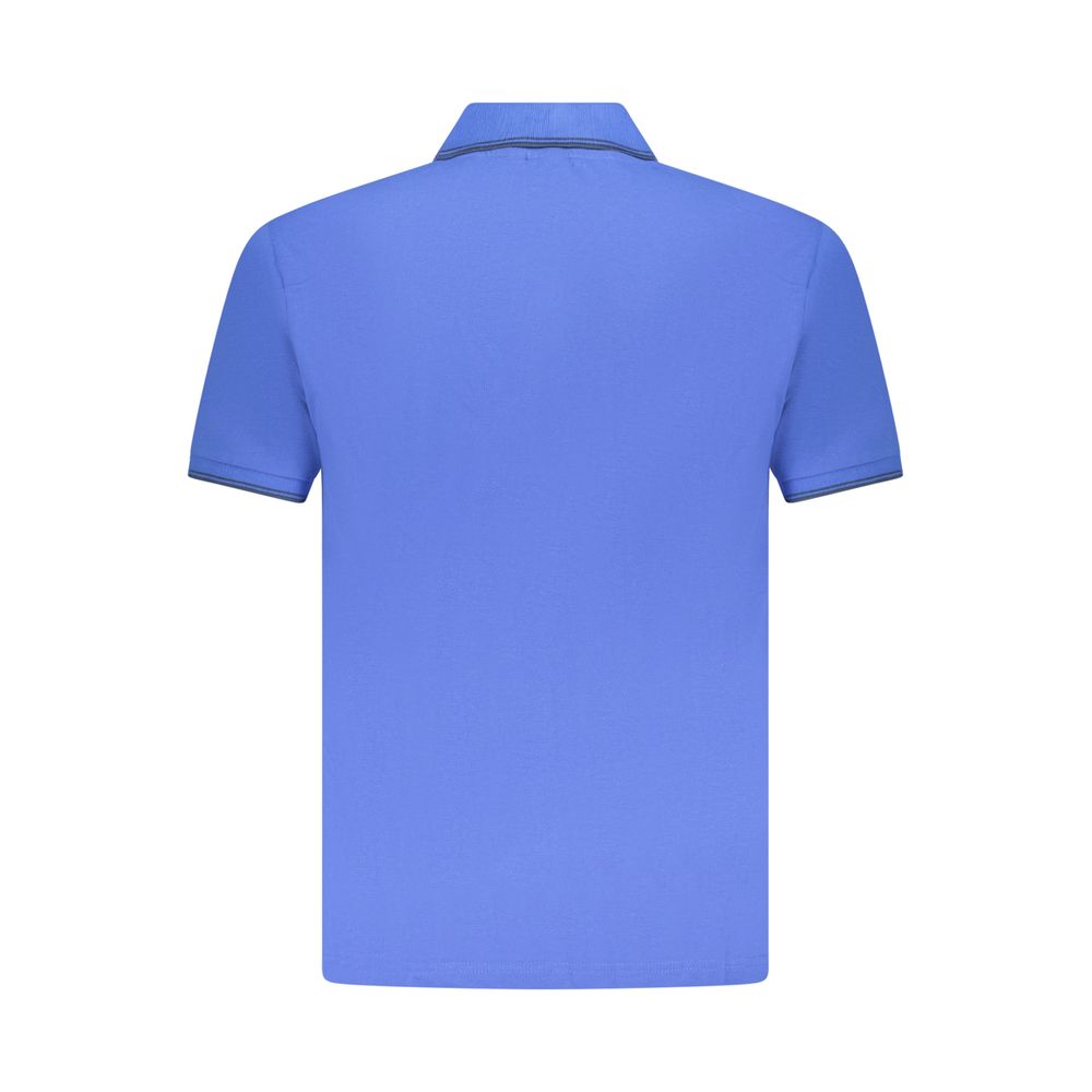 U.S. Grand Blaues Herren-Poloshirt aus Baumwolle